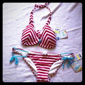 NWT Hobie 2 piece Sz M medium swimsuit